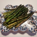 Asperges grillées au sésame