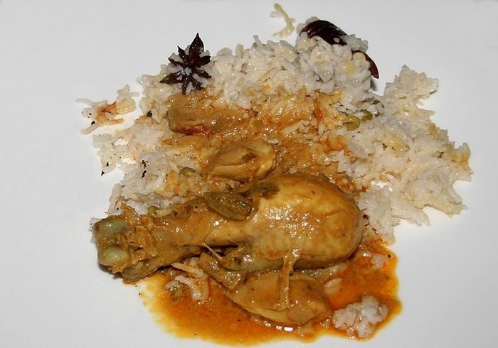 Poulet Korma