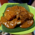 Aiguillettes de poulet, sauce satay