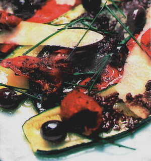 Carpaccio de légumes niçois